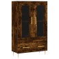 vidaXL Credenza Rovere Fumo 69,5x31x115 cm in Legno Multistrato vidaXL Credenza Rovere Fumo 69,5x31x115 cm in Legno Multistrato