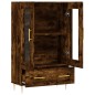 vidaXL Credenza Rovere Fumo 69,5x31x115 cm in Legno Multistrato vidaXL Credenza Rovere Fumo 69,5x31x115 cm in Legno Multistrato