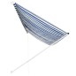 vidaXL Tenda da Sole Retrattile 400x150 cm Blu e Bianco vidaXL Tenda da Sole Retrattile 400x150 cm Blu e Bianco