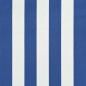 vidaXL Tenda da Sole Retrattile 400x150 cm Blu e Bianco vidaXL Tenda da Sole Retrattile 400x150 cm Blu e Bianco
