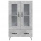 vidaXL Credenza Grigio Cemento 69,5x31x115 cm in Legno Multistrato vidaXL Credenza Grigio Cemento 69,5x31x115 cm in Legno Multistrato