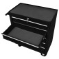 Carrello Portautensili con 5 Cassetti per Officina Nero Carrello Portautensili con 5 Cassetti per Officina Nero
