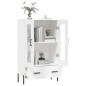vidaXL Credenza Bianca 69,5x31x115 cm in Legno Multistrato vidaXL Credenza Bianca 69,5x31x115 cm in Legno Multistrato