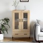 vidaXL Credenza Rovere Sonoma 69,5x31x115 cm in Legno Multistrato vidaXL Credenza Rovere Sonoma 69,5x31x115 cm in Legno Multistrato