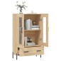vidaXL Credenza Rovere Sonoma 69,5x31x115 cm in Legno Multistrato vidaXL Credenza Rovere Sonoma 69,5x31x115 cm in Legno Multistrato