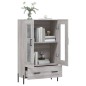 vidaXL Credenza Grigio Sonoma 69,5x31x115 cm in Legno Multistrato vidaXL Credenza Grigio Sonoma 69,5x31x115 cm in Legno Multistrato