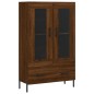 vidaXL Credenza Rovere Marrone 69,5x31x115 cm in Legno Multistrato vidaXL Credenza Rovere Marrone 69,5x31x115 cm in Legno Multistrato