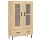 vidaXL Credenza Rovere Sonoma 69,5x31x115 cm in Legno Multistrato vidaXL Credenza Rovere Sonoma 69,5x31x115 cm in Legno Multistrato