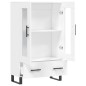 vidaXL Credenza Bianca 69,5x31x115 cm in Legno Multistrato vidaXL Credenza Bianca 69,5x31x115 cm in Legno Multistrato