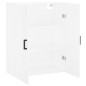 vidaXL Mobile a Parete Bianco 69,5x34x90 cm