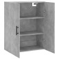 vidaXL Mobile a Parete Grigio Cemento 69,5x34x90 cm