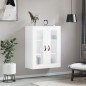 vidaXL Mobile a Parete Bianco 69,5x34x90 cm