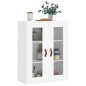 vidaXL Mobile a Parete Bianco 69,5x34x90 cm
