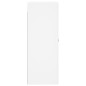 vidaXL Mobile a Parete Bianco 69,5x34x90 cm