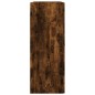 vidaXL Mobile a Parete Rovere Fumo 69,5x34x90 cm