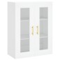 vidaXL Mobile a Parete Bianco 69,5x34x90 cm