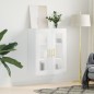 vidaXL Mobile a Parete Bianco 69,5x34x90 cm