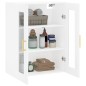 vidaXL Mobile a Parete Bianco 69,5x34x90 cm