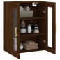 vidaXL Mobile a Parete Rovere Marrone 69,5x34x90 cm