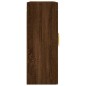 vidaXL Mobile a Parete Rovere Marrone 69,5x34x90 cm