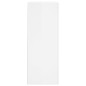 vidaXL Mobile a Parete Bianco Lucido 69,5x34x90 cm