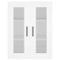 vidaXL Mobile a Parete Bianco 69,5x34x90 cm