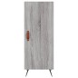 vidaXL Credenza Grigio Sonoma 34,5x34x90 cm in Legno Multistrato vidaXL Credenza Grigio Sonoma 34,5x34x90 cm in Legno Multistrato