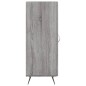 vidaXL Credenza Grigio Sonoma 34,5x34x90 cm in Legno Multistrato vidaXL Credenza Grigio Sonoma 34,5x34x90 cm in Legno Multistrato