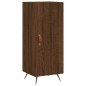 vidaXL Credenza Rovere Marrone 34,5x34x90 cm in Legno Multistrato vidaXL Credenza Rovere Marrone 34,5x34x90 cm in Legno Multistrato