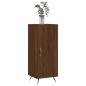 vidaXL Credenza Rovere Marrone 34,5x34x90 cm in Legno Multistrato vidaXL Credenza Rovere Marrone 34,5x34x90 cm in Legno Multistrato