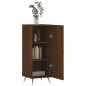 vidaXL Credenza Rovere Marrone 34,5x34x90 cm in Legno Multistrato vidaXL Credenza Rovere Marrone 34,5x34x90 cm in Legno Multistrato