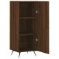 vidaXL Credenza Rovere Marrone 34,5x34x90 cm in Legno Multistrato vidaXL Credenza Rovere Marrone 34,5x34x90 cm in Legno Multistrato