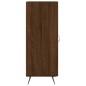 vidaXL Credenza Rovere Marrone 34,5x34x90 cm in Legno Multistrato vidaXL Credenza Rovere Marrone 34,5x34x90 cm in Legno Multistrato