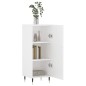 vidaXL Credenza Bianca 34,5x34x90 cm in Legno Multistrato vidaXL Credenza Bianca 34,5x34x90 cm in Legno Multistrato