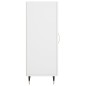 vidaXL Credenza Bianca 34,5x34x90 cm in Legno Multistrato vidaXL Credenza Bianca 34,5x34x90 cm in Legno Multistrato