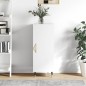 vidaXL Credenza Bianco Lucido 34,5x34x90 cm in Legno Multistrato vidaXL Credenza Bianco Lucido 34,5x34x90 cm in Legno Multistrato