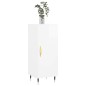 vidaXL Credenza Bianco Lucido 34,5x34x90 cm in Legno Multistrato vidaXL Credenza Bianco Lucido 34,5x34x90 cm in Legno Multistrato