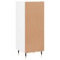 vidaXL Credenza Bianco Lucido 34,5x34x90 cm in Legno Multistrato vidaXL Credenza Bianco Lucido 34,5x34x90 cm in Legno Multistrato