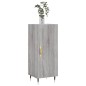 vidaXL Credenza Grigio Sonoma 34,5x34x90 cm in Legno Multistrato vidaXL Credenza Grigio Sonoma 34,5x34x90 cm in Legno Multistrato