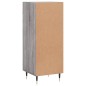 vidaXL Credenza Grigio Sonoma 34,5x34x90 cm in Legno Multistrato vidaXL Credenza Grigio Sonoma 34,5x34x90 cm in Legno Multistrato