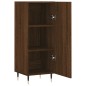 vidaXL Credenza Rovere Marrone 34,5x34x90 cm in Legno Multistrato vidaXL Credenza Rovere Marrone 34,5x34x90 cm in Legno Multistrato