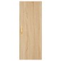 vidaXL Mobile a Parete Rovere Sonoma 34,5x34x90 cm
