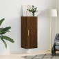 vidaXL Mobile a Parete Rovere Marrone 34,5x34x90 cm