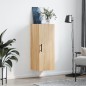 vidaXL Mobile a Parete Rovere Sonoma 34,5x34x90 cm