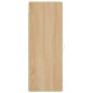 vidaXL Mobile a Parete Rovere Sonoma 34,5x34x90 cm