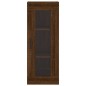 vidaXL Mobile a Parete Rovere Marrone 34,5x34x90 cm