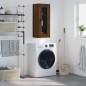 vidaXL Mobile a Parete Rovere Marrone 34,5x34x90 cm