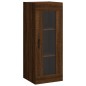 vidaXL Mobile a Parete Rovere Marrone 34,5x34x90 cm