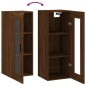 vidaXL Mobile a Parete Rovere Marrone 34,5x34x90 cm