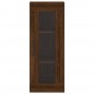 vidaXL Mobile a Parete Rovere Marrone 34,5x34x90 cm